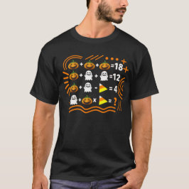 Camiseta Calabaza del profesor de matemáticas