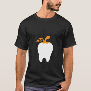 Camiseta Calabaza dental para mujeres Mamá dental Cos de Ha