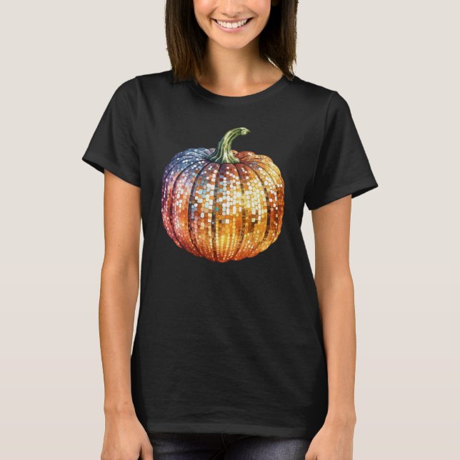 Camiseta Calabaza Disco (Anverso)