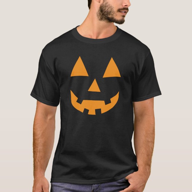 Camiseta Calabaza divertida de Halloween (Anverso)