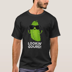 Camiseta Calabaza Divertida Pun Cool Verdura Fondo Oscuro