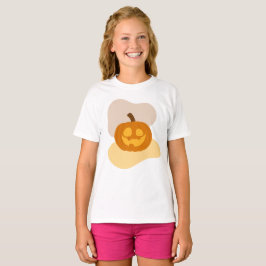 Camiseta Calabaza divertida y forma abstracta de blobs Chic