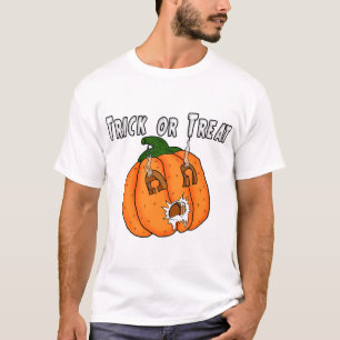 Camiseta Calabaza divertido regalo travieso broma Halloween
