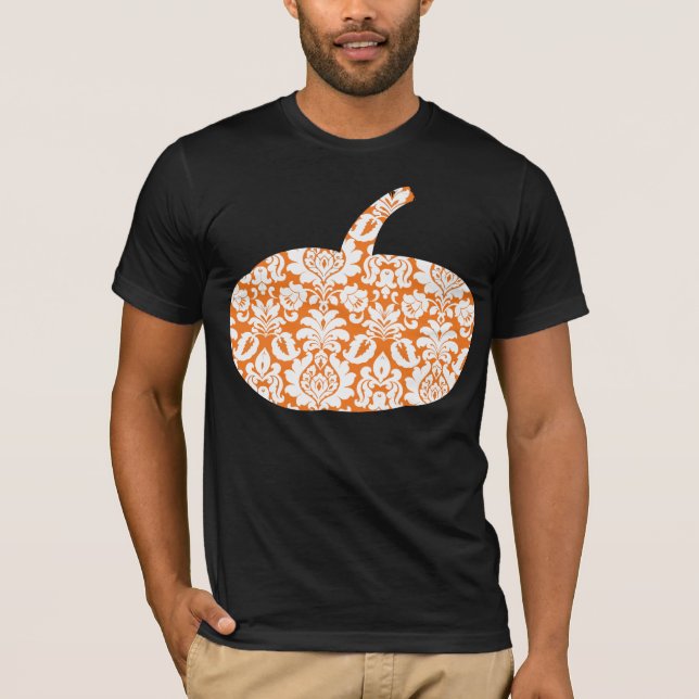 Camiseta Calabaza elegante para Halloween de otoño (Anverso)
