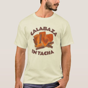 Camiseta Calabaza en Tacha, postre de calabaza mexicana con