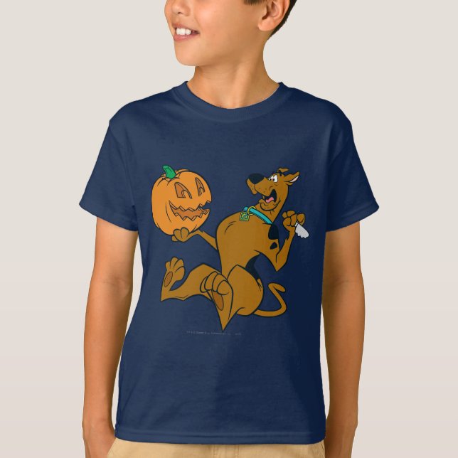Camiseta Calabaza escultórica Scooby-Doo (Anverso)