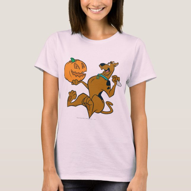 Camiseta Calabaza escultórica Scooby-Doo (Anverso)