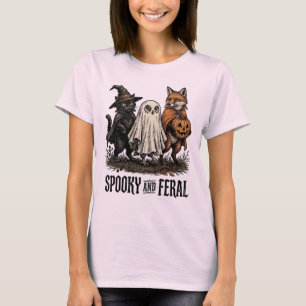 Camiseta Calabaza Espeluznante Adorable con Diseño de Hallo