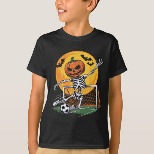 Camiseta Calabaza Esqueleto Portero Fútbol Halloween Espelu