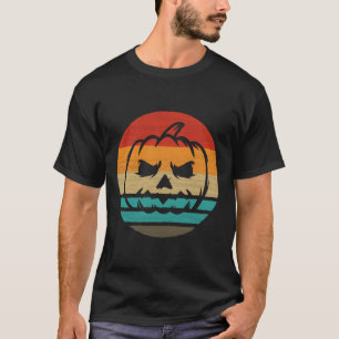 Camiseta Calabaza estilo retro vintage