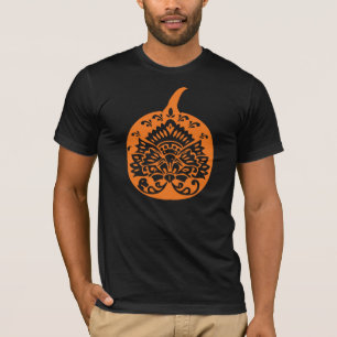 Camiseta Calabaza Fancy Para Halloween De Otoño