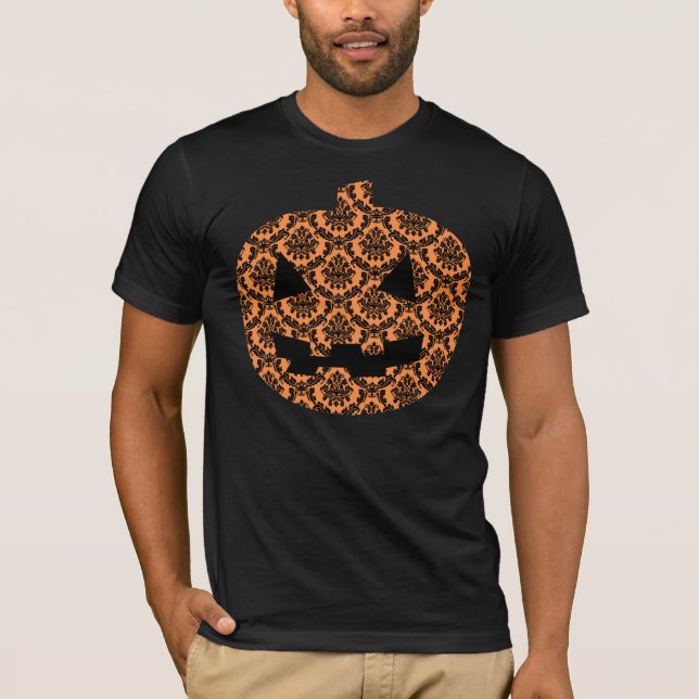 Camiseta Calabaza Fancy Para Halloween De Otoño (Anverso)