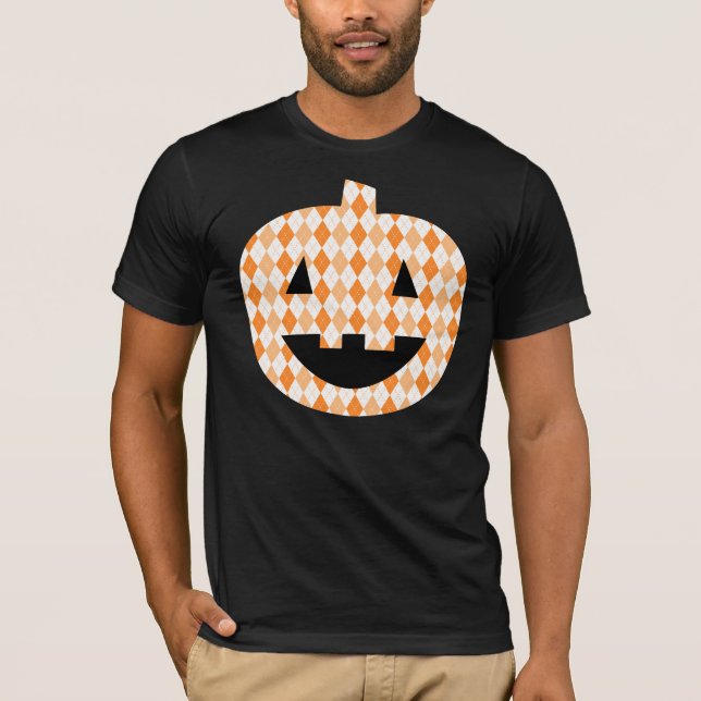 Camiseta Calabaza Fancy Para Halloween De Otoño (Anverso)