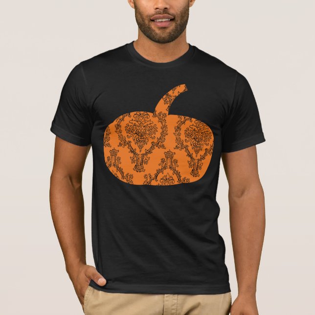 Camiseta Calabaza Fancy Para Halloween De Otoño (Anverso)