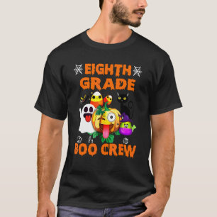 Camiseta Calabaza Fantasma Lindo Gato Negro Sombrero de Bru