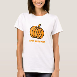 Camiseta Calabaza feliz de Halloween