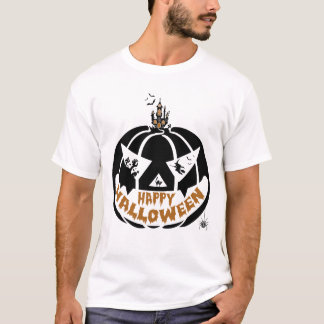 Camiseta Calabaza feliz Halloween Tee