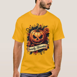 Camiseta Calabaza floral gótica muy bien embrujada - Hallow