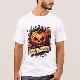 Camiseta Calabaza floral gótica muy bien embrujada - Hallow