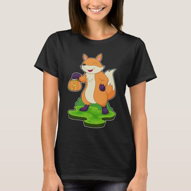 Camiseta Calabaza Fox Halloween (Anverso)
