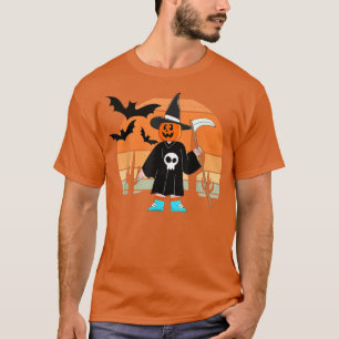 Camiseta Calabaza gráfica de espantapájaros de Halloween vi
