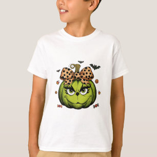Camiseta Calabaza Grinc Calabaza Calabaza Halloween Spooky 