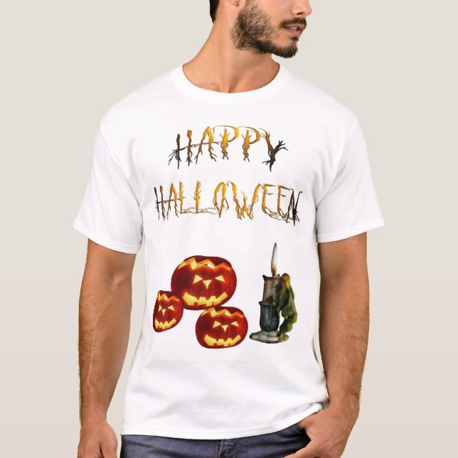Camiseta Calabaza Halloween (Anverso)