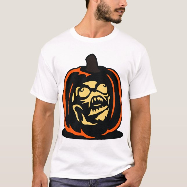 Camiseta Calabaza Halloween (Anverso)