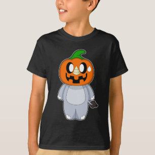 Camiseta Calabaza Hippo Halloween