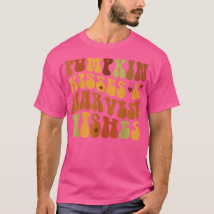 Camiseta Calabaza Kisses cosecha Deseos de Calabaza Caída d