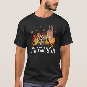 Camiseta Calabaza Leopardo Es Otoño Ustedes Todos Perro Pas