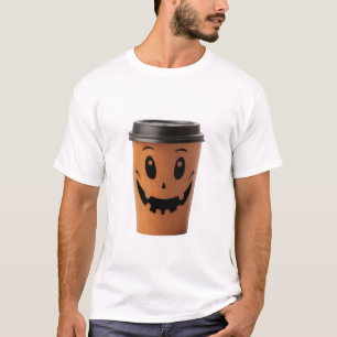 Camiseta Calabaza Lindo Jack O Linterna Taza de Café Espelu