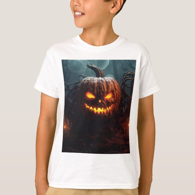 Camiseta Calabaza malvada (Anverso)
