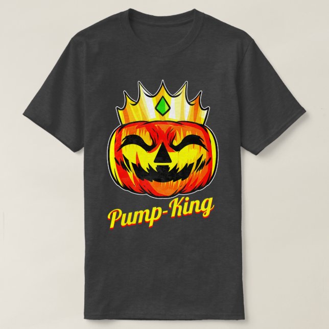 Camiseta Calabaza malvada Rey Bomba Rey con Halloween de la (Diseño del anverso)