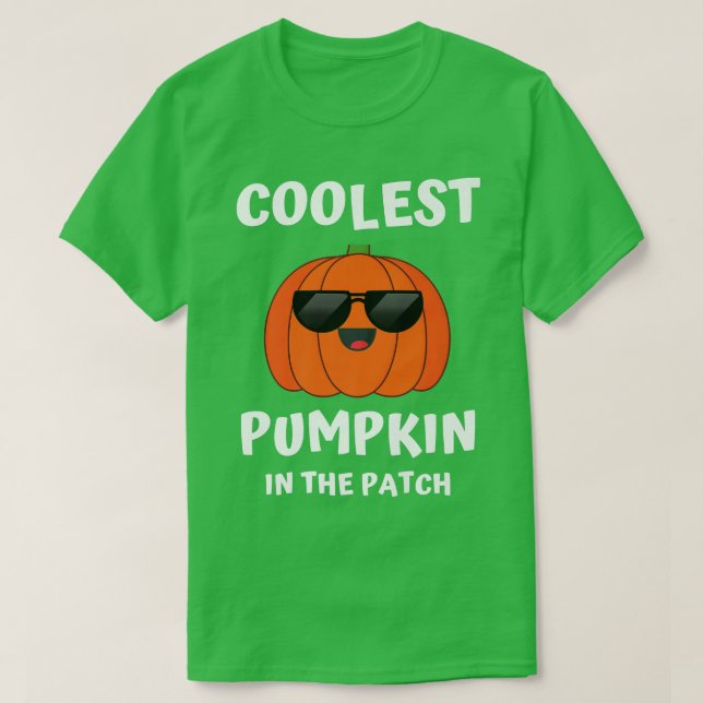 Camiseta Calabaza Más Cómoda En El Parche Funny De La Calab (Diseño del anverso)