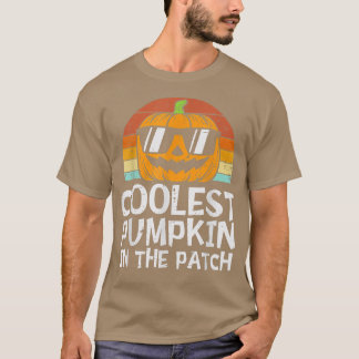 Camiseta Calabaza Más Cómoda En El Parche Hallowee De Niños