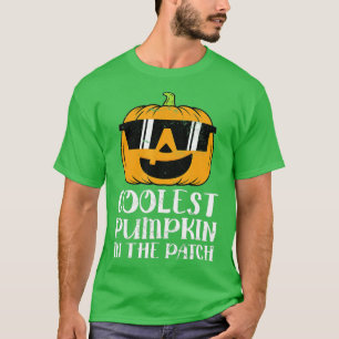 Camiseta Calabaza Más Cómoda En El Parche Hallowee De Niños