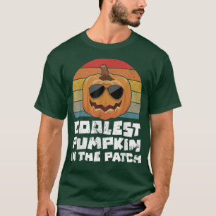 Camiseta Calabaza Más Cómoda En El Parche Hallowee De Niños