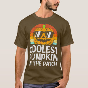 Camiseta Calabaza Más Cómoda En El Parche Hallowee De Niños