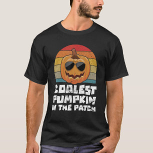 Camiseta Calabaza Más Cómoda En El Parche Hallowee De Niños