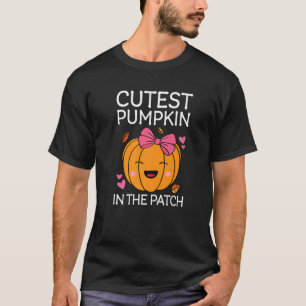 Camiseta Calabaza Más Cómoda En La Hallowe De Los Chicas De