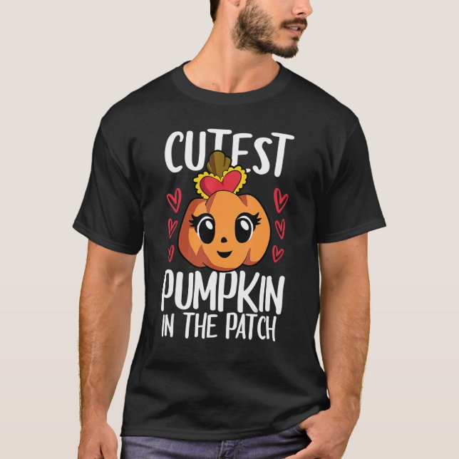 Camiseta Calabaza Más Cuesta En El Parche Chicas De Niños H (Anverso)