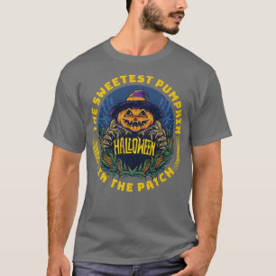 Camiseta Calabaza más dulce del parche Funny JackOLantern H