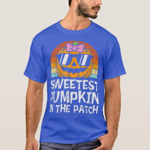 Camiseta Calabaza más dulce del parche Mujeres Halloween To