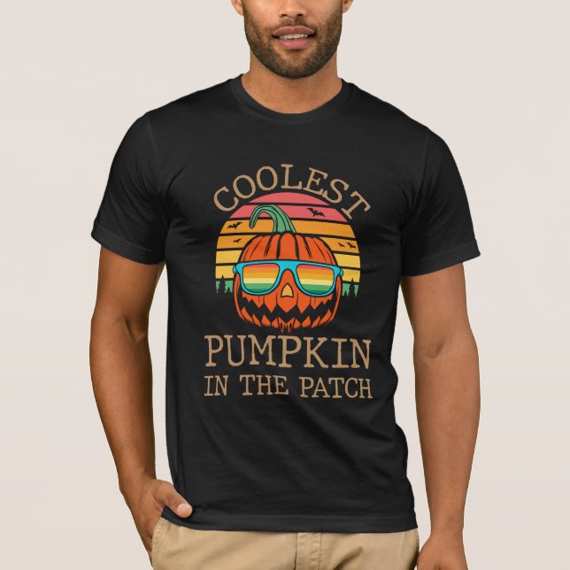 Camiseta Calabaza más fría del parche (Anverso)