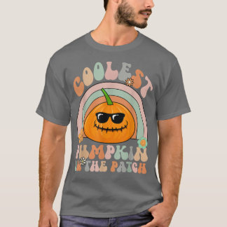 Camiseta Calabaza Más Fría En El Parche Niños Niños Hombres