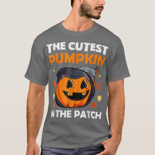 Camiseta Calabaza Más Fría En La Calabaza Del Parche De Cal