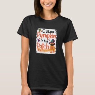 Camiseta Calabaza más guapa en el parche Funny Fall Premium