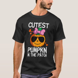 Camiseta Calabaza más guapa En El Parche Niños Chicas Hallo