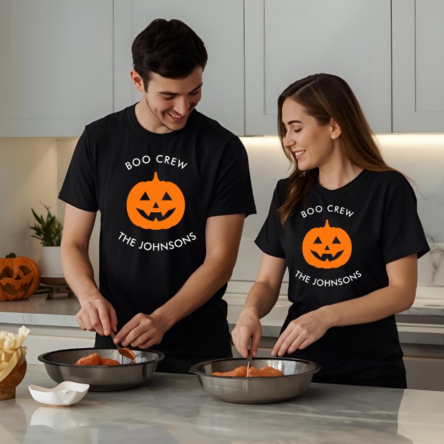 Camiseta Calabaza minimalista de Boo Crew - Personalizada (Subido por el creador)